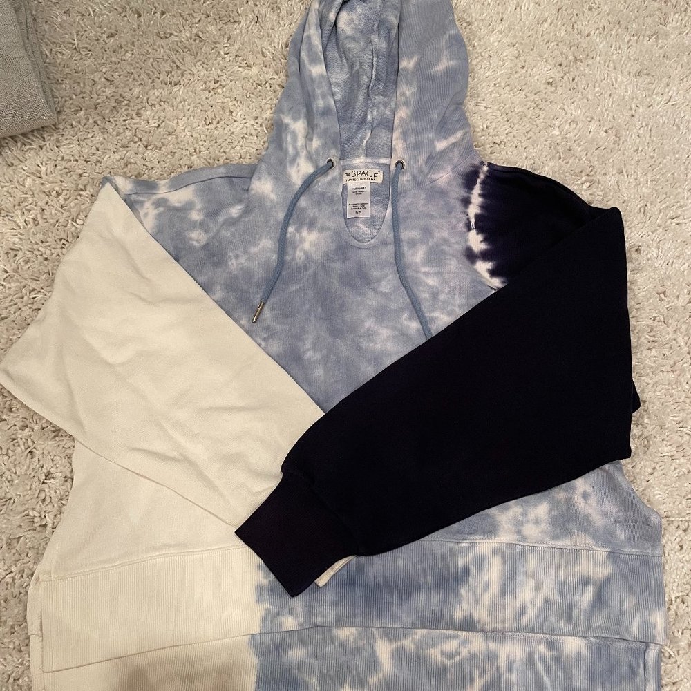 L*Space South Swell Tie Dye Pullover Hoodie